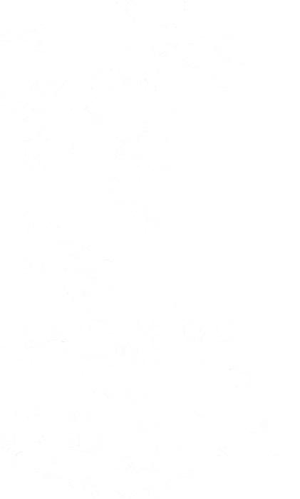 Illustration of a machine-learning workflow — model graveyard pipeline with notebooks, training graphs, and deployment gates